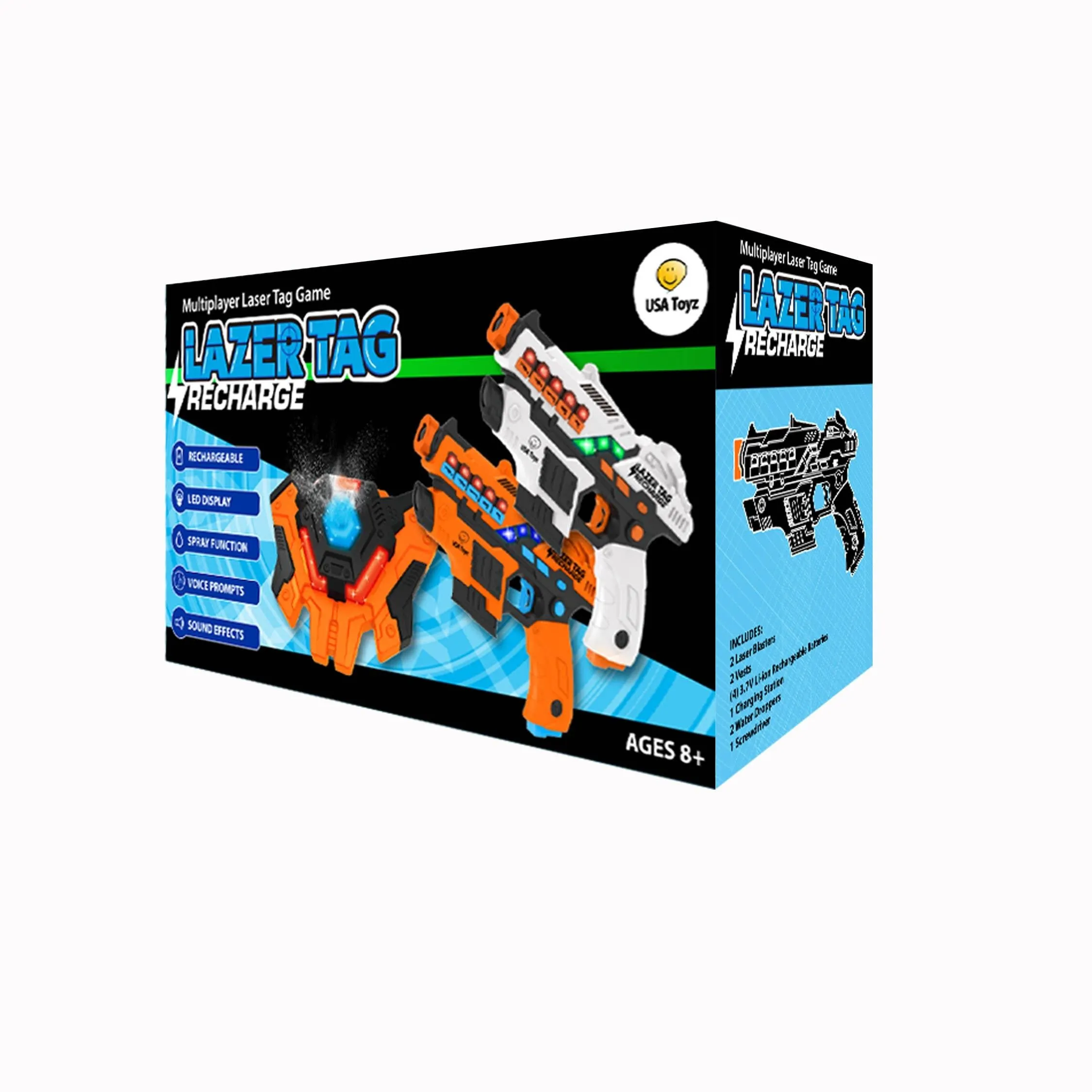 Laser Tag 2 Pack (Rechargeable)