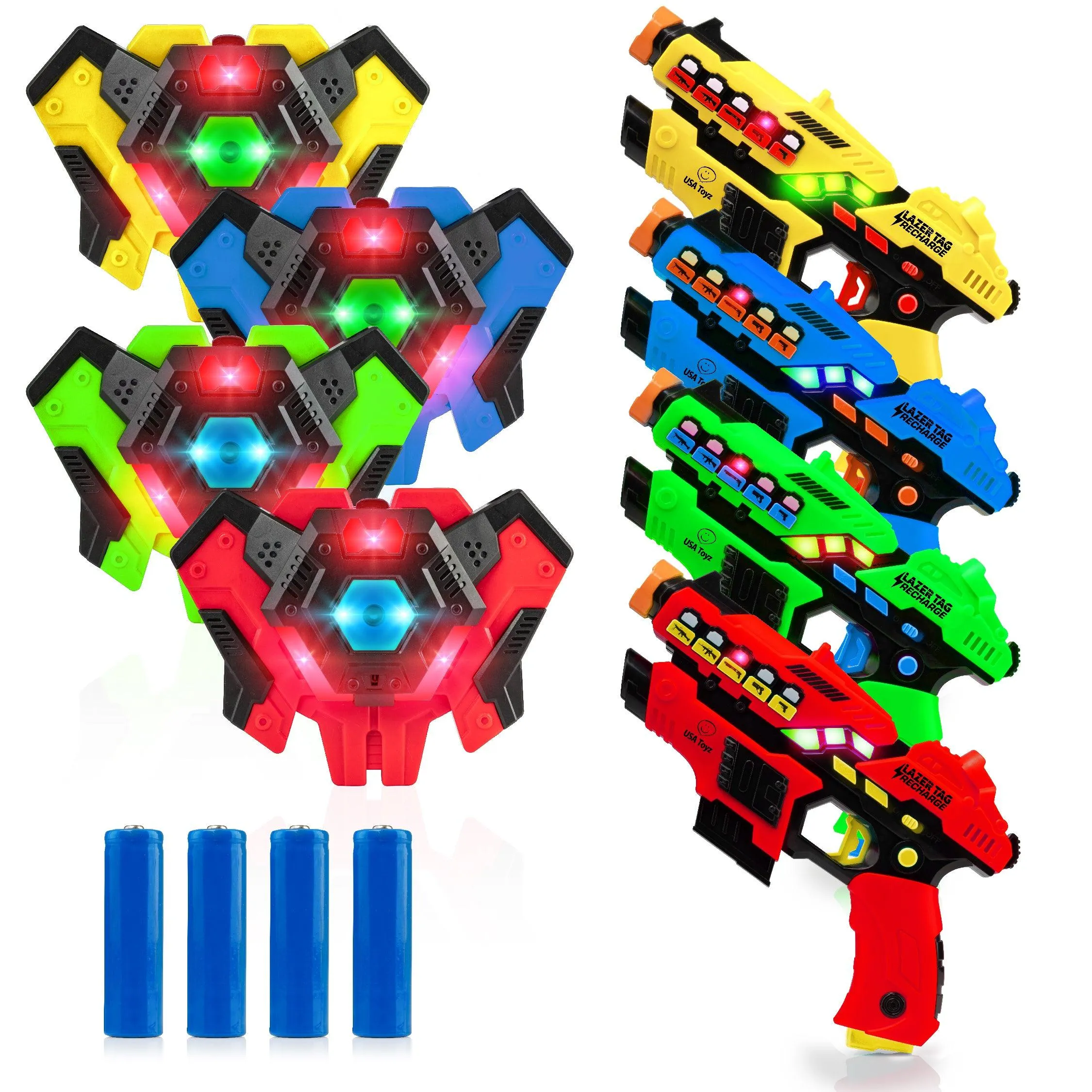 Laser Tag 4 Pack (Rechargeable)