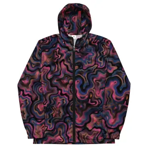 Mens Tropical Florescent Windbreaker
