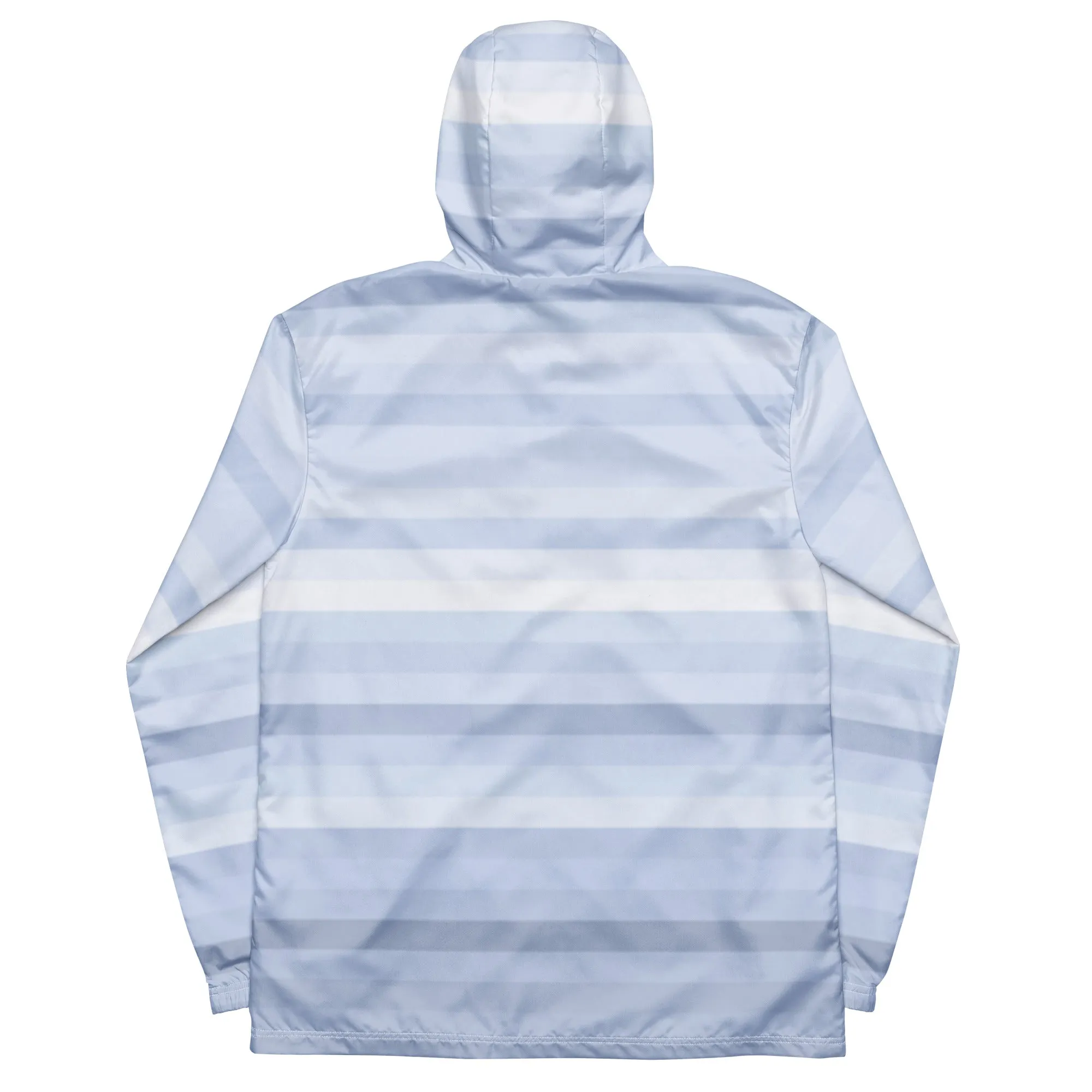Mens Tropical Foggy Blue Windbreaker