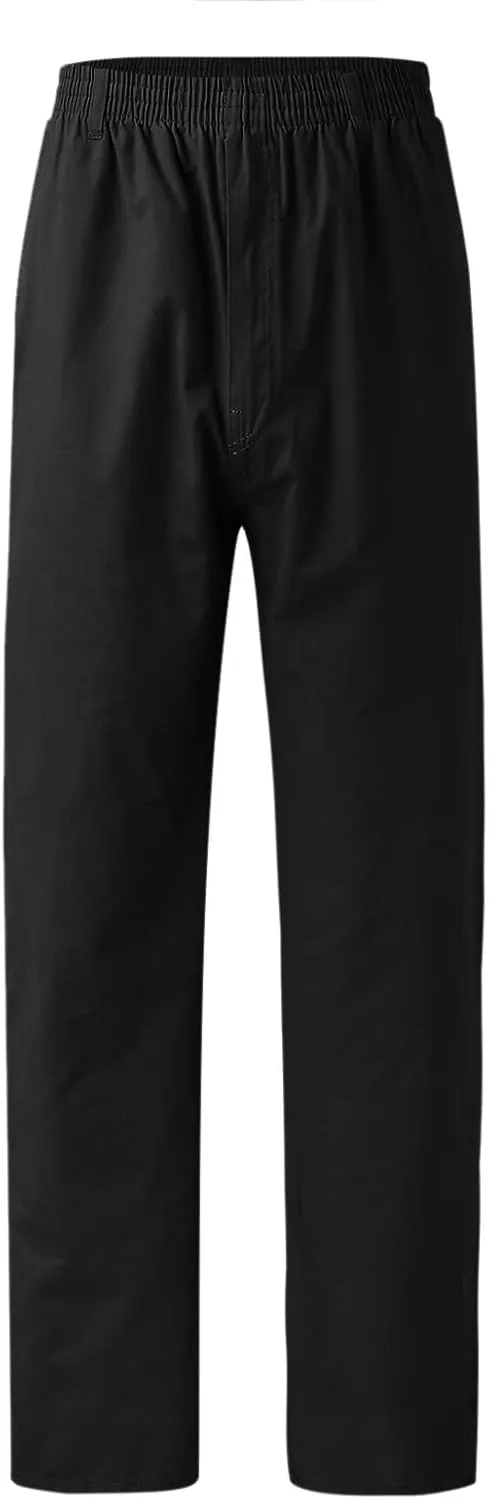 MIDOO Pants for Men Baggy Drawstring Chino Cargo Pants Lightweight Hiking Pants Outdoor Twill Track Jogging