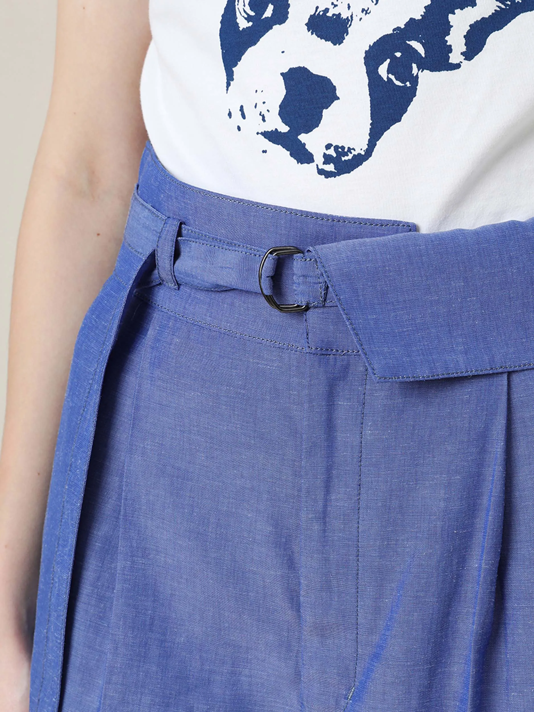 MIHOKO SAITO Eco Chambray Short Pants