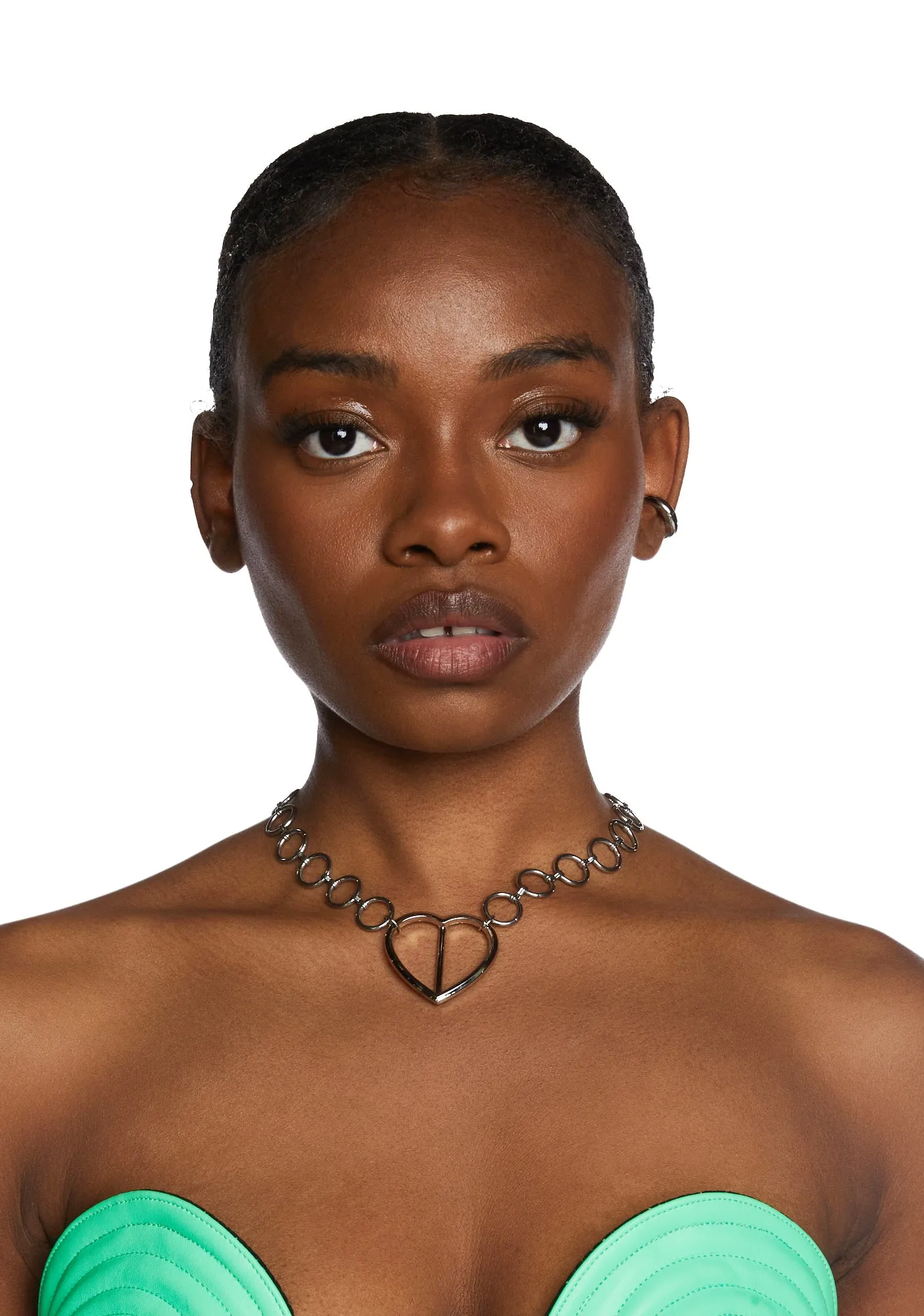 Modern Charm Chain Choker