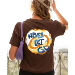 Never Let Go (JK FESTA Song) - Tee (Unisex) (Back Print)
