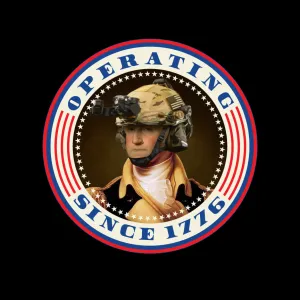 Operating Since 1776 GW Patriotic Colors Tshirt