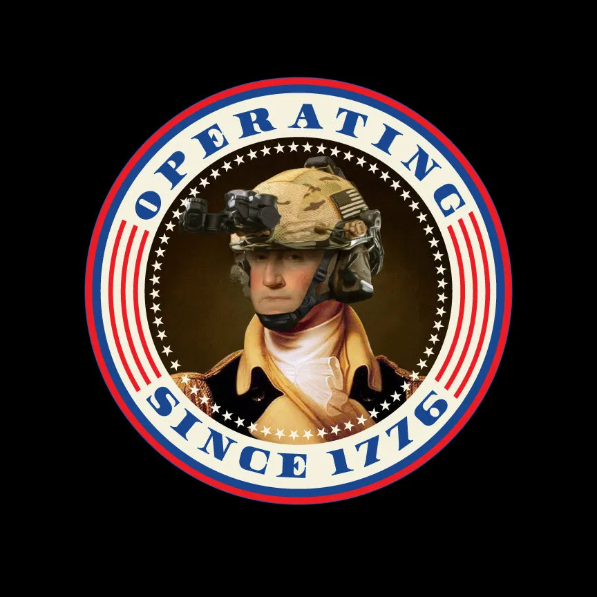 Operating Since 1776 GW Patriotic Colors Tshirt