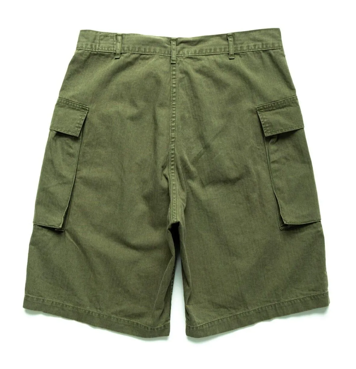 orSlow - (03-7250-76) U.S Army 2 Pocket Cargo Shorts - Army Green