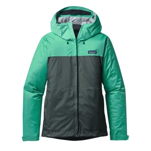 Patagonia Women's Galah Green with Nouveau Green Torrentshell Jacket