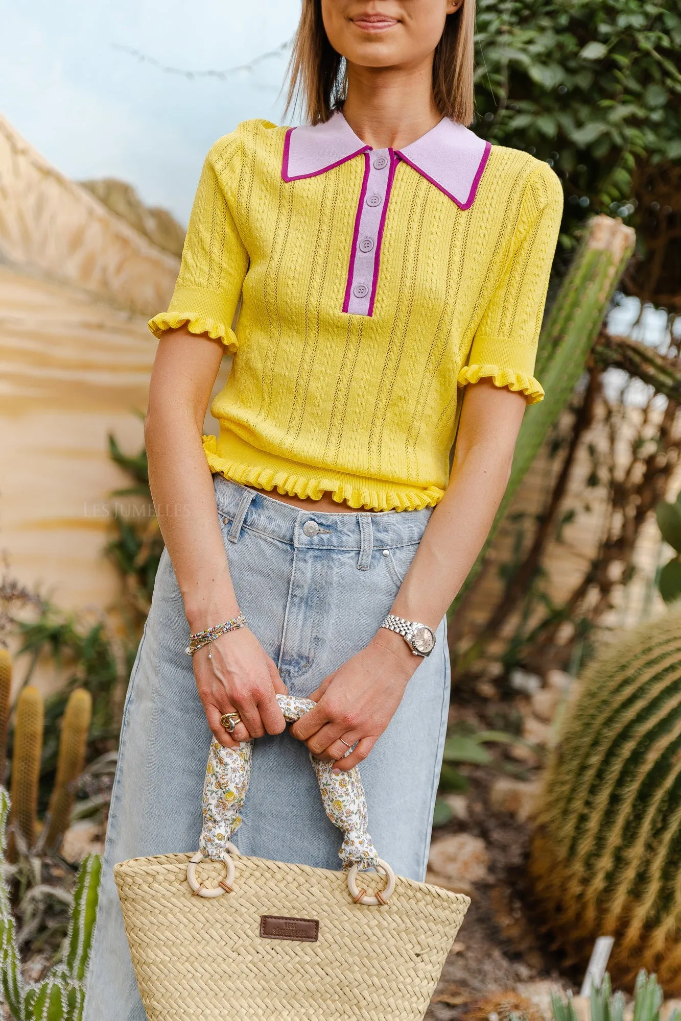 PAULY SWEATER - JAUNE