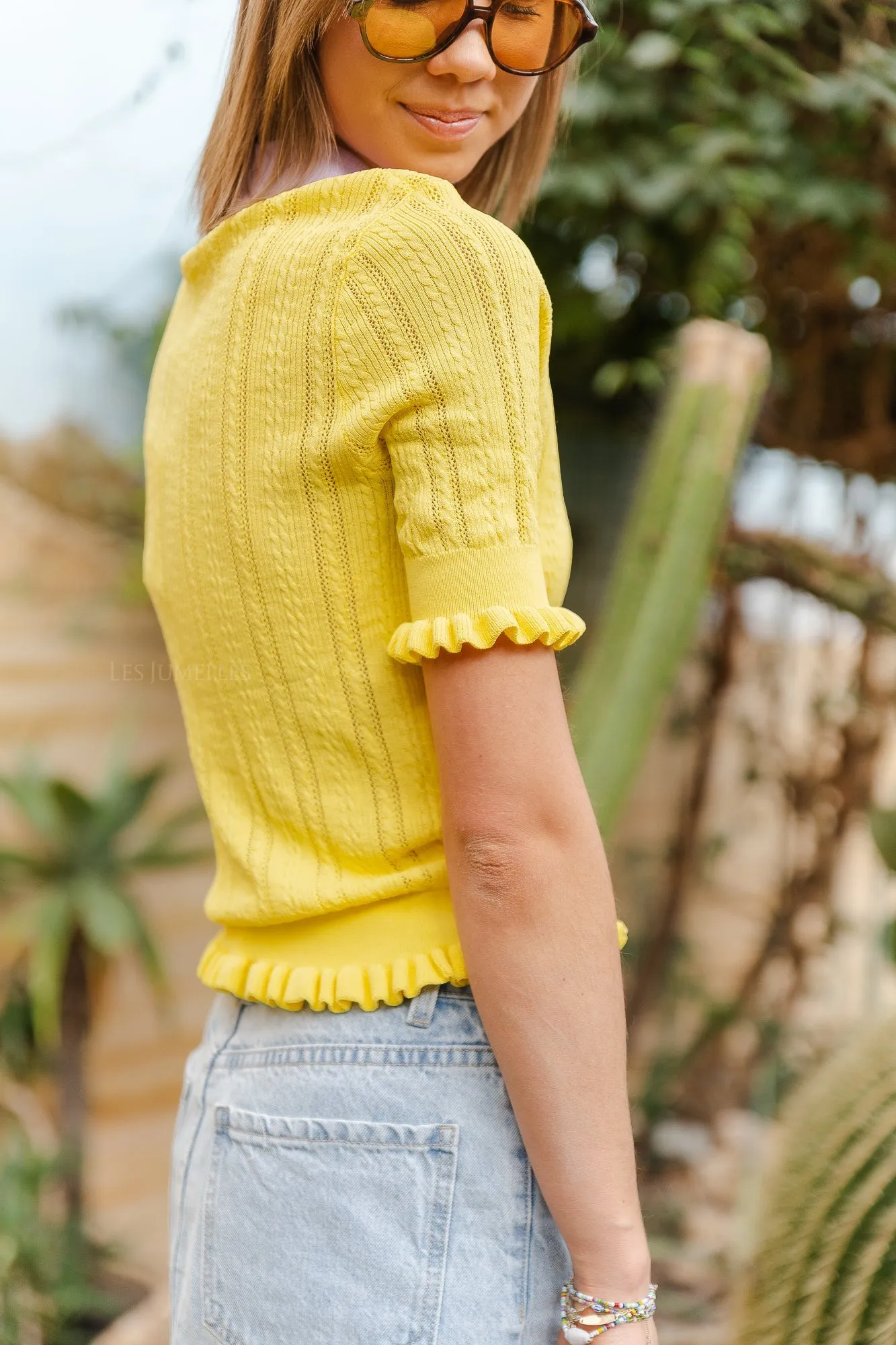 PAULY SWEATER - JAUNE