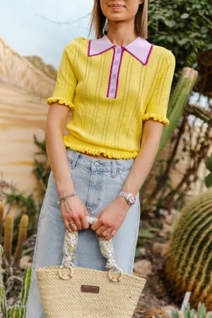 PAULY SWEATER - JAUNE
