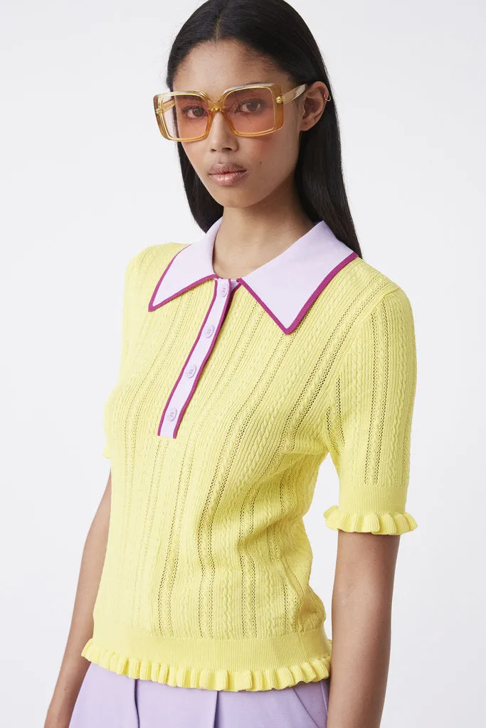 PAULY SWEATER - JAUNE