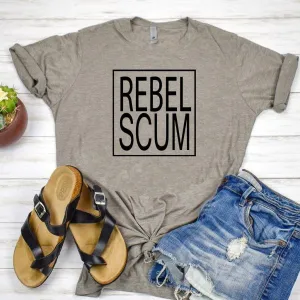 Rebel Scum | Darkside Inspired Shirt | Star Wars Movie | Unisex Graphic Tee
