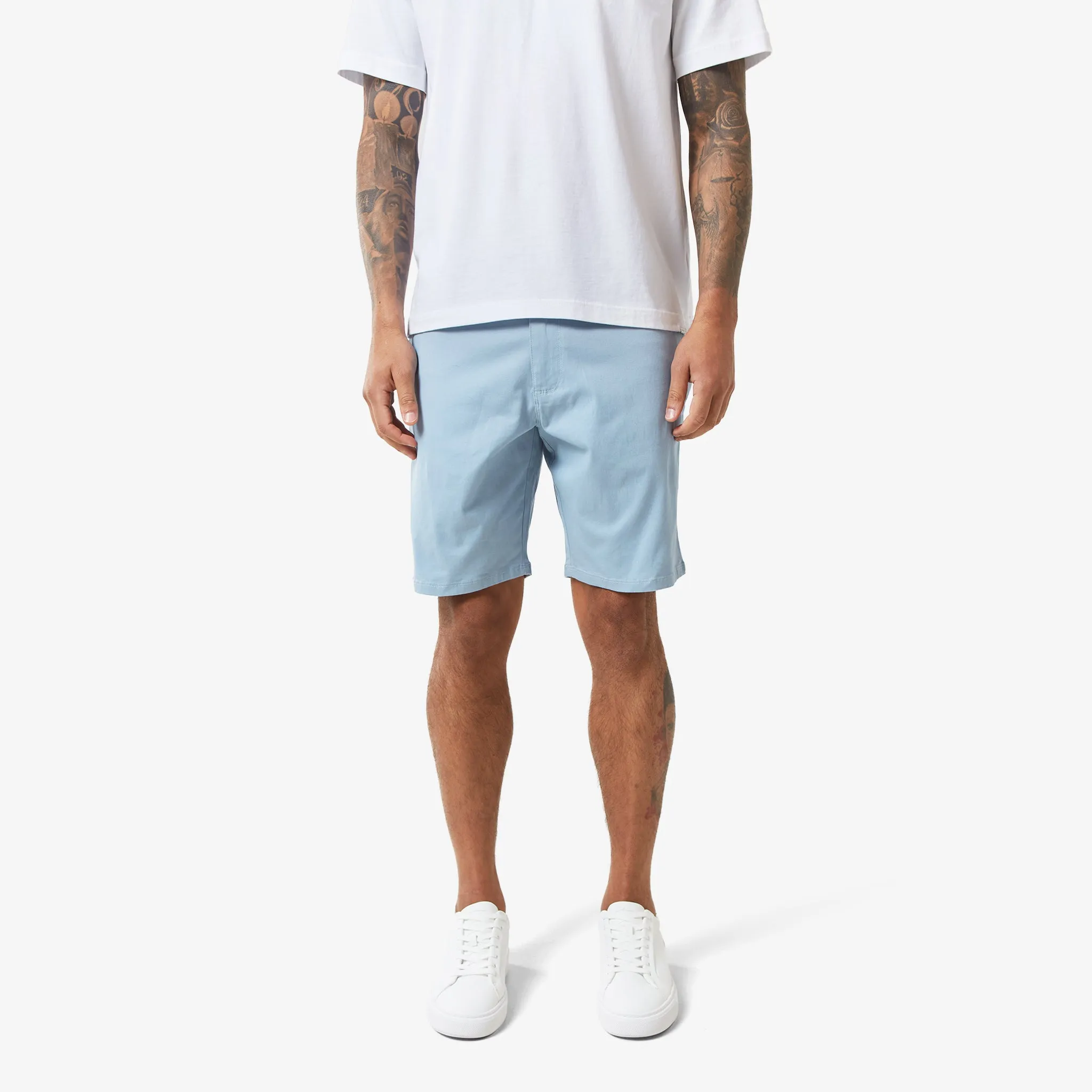 Relaxed Chino Short | Blue