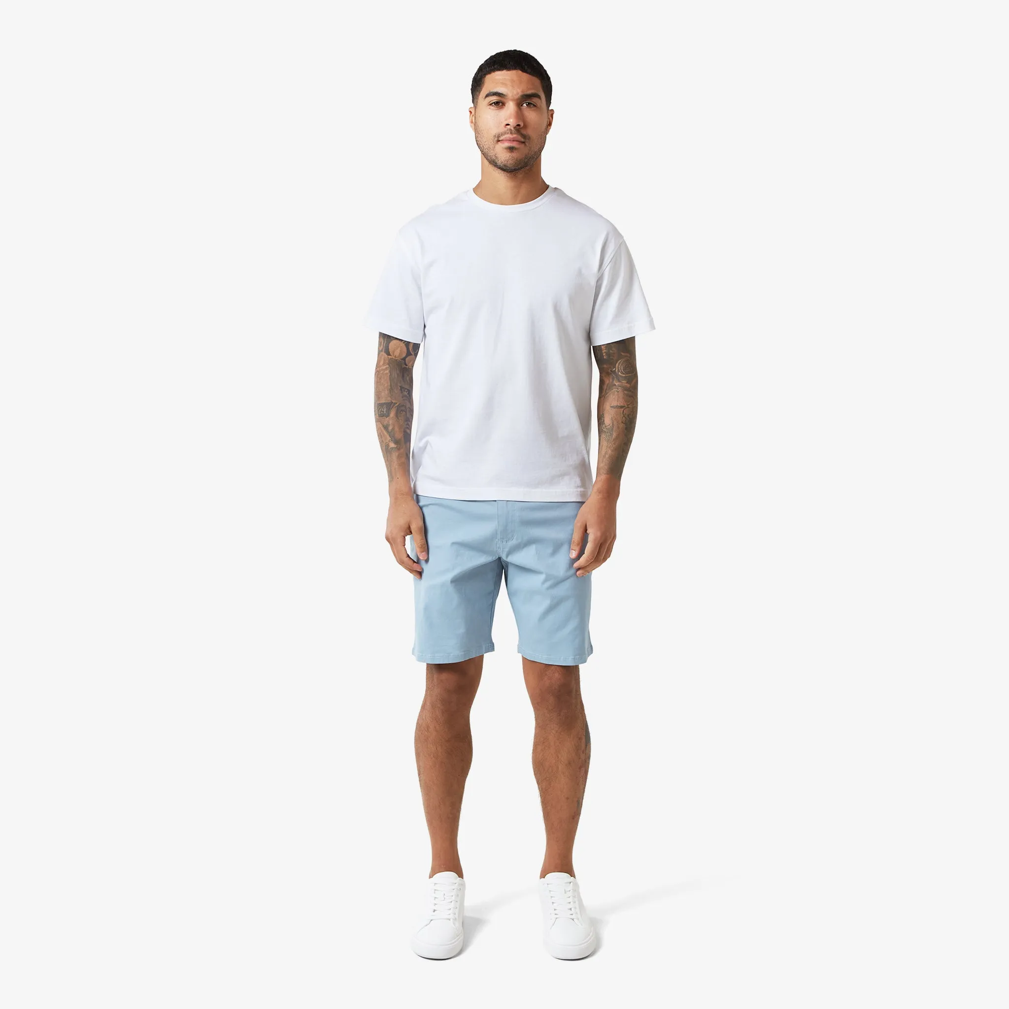 Relaxed Chino Short | Blue