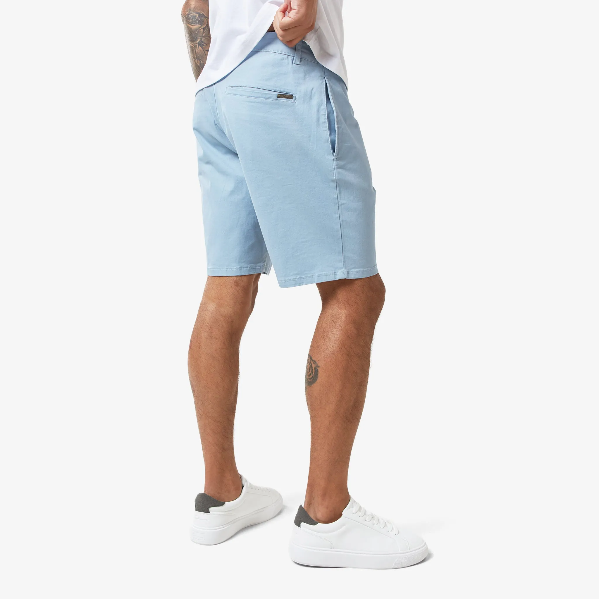 Relaxed Chino Short | Blue