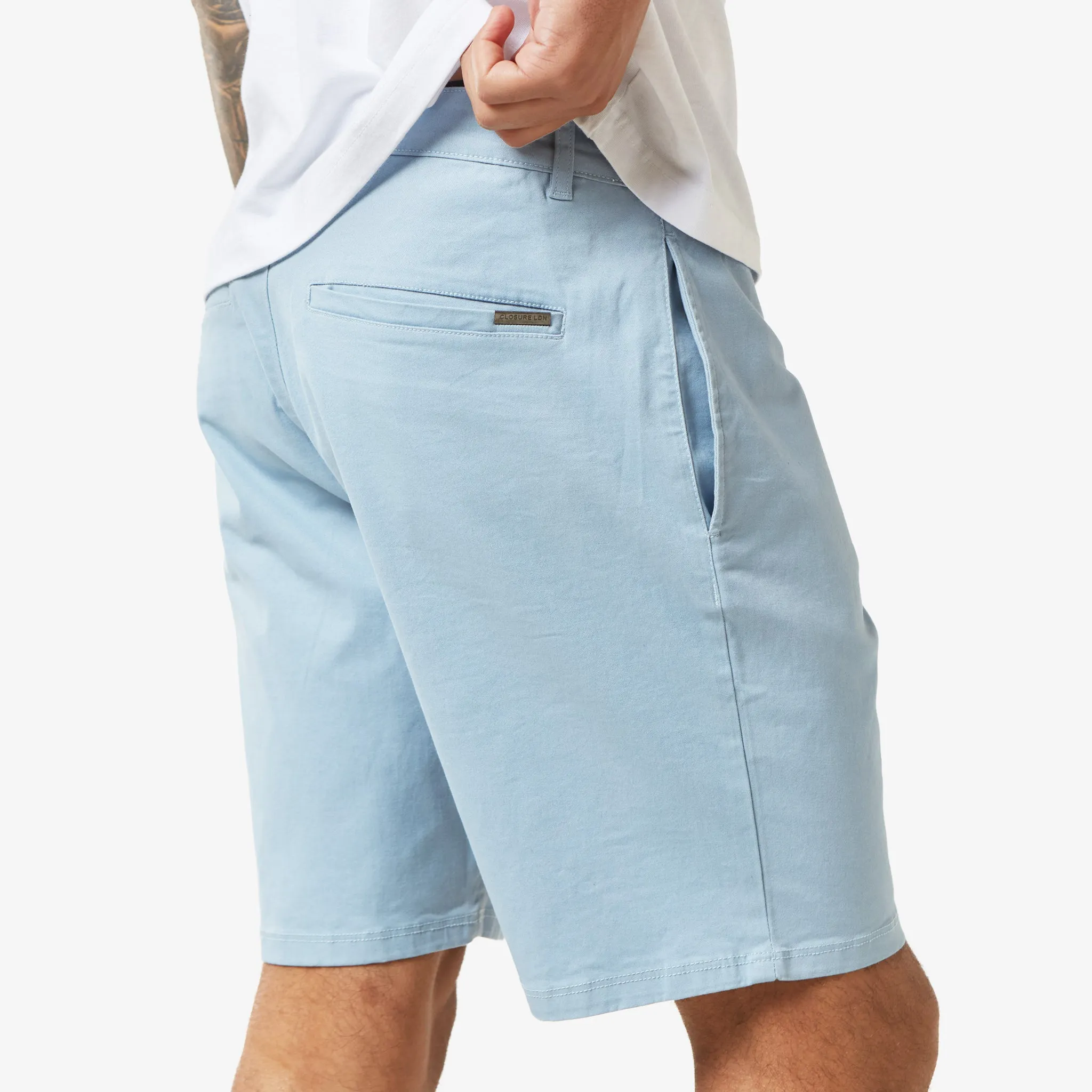 Relaxed Chino Short | Blue
