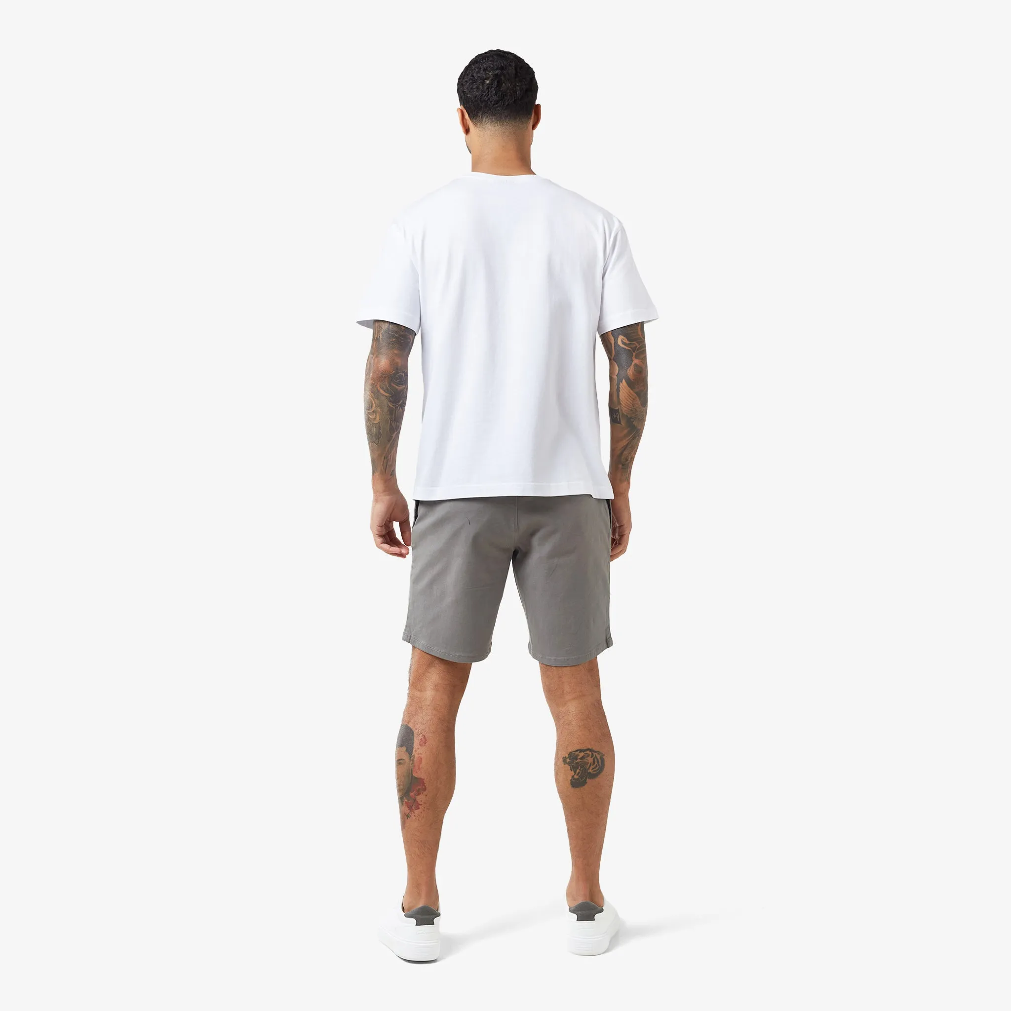 Relaxed Chino Short | Dark Grey