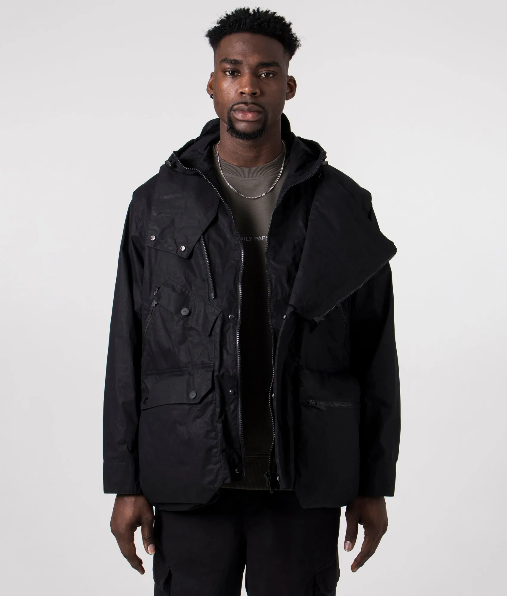 Relaxed Fit Cargo Storm Jacket