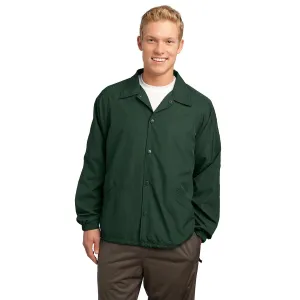 Sport-Tek Men's Forest Green Sideline Jacket