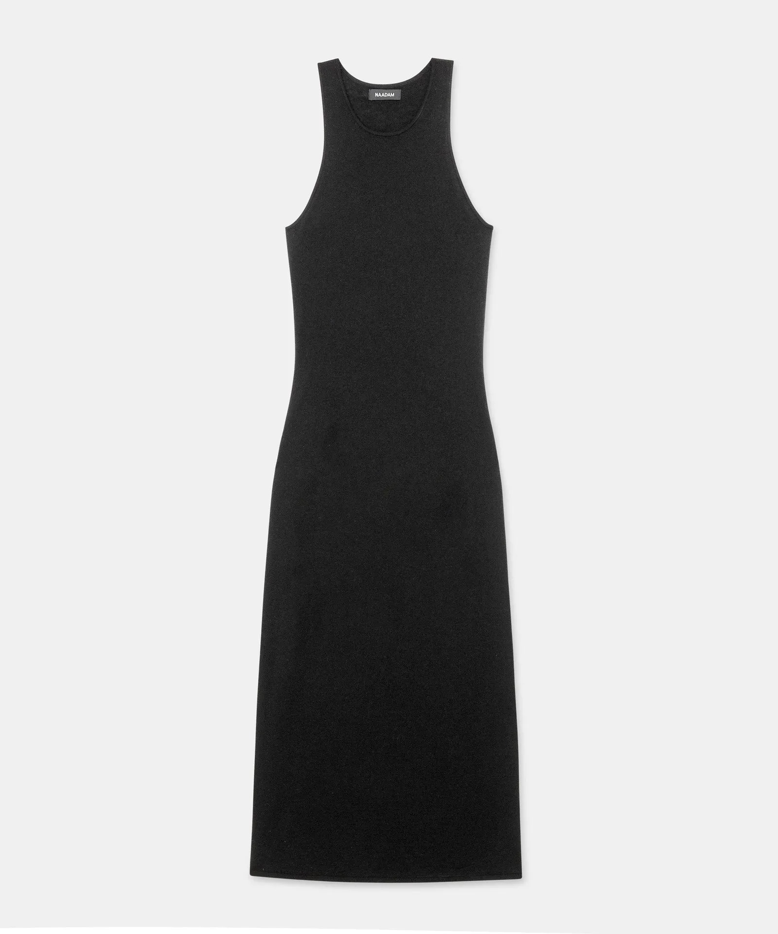 Super Fine Cashmere High Neck Tank Dress
