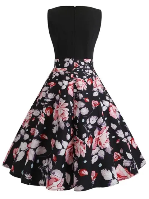 TastyHottie - Modern  Sleeveless High Waisted Dress