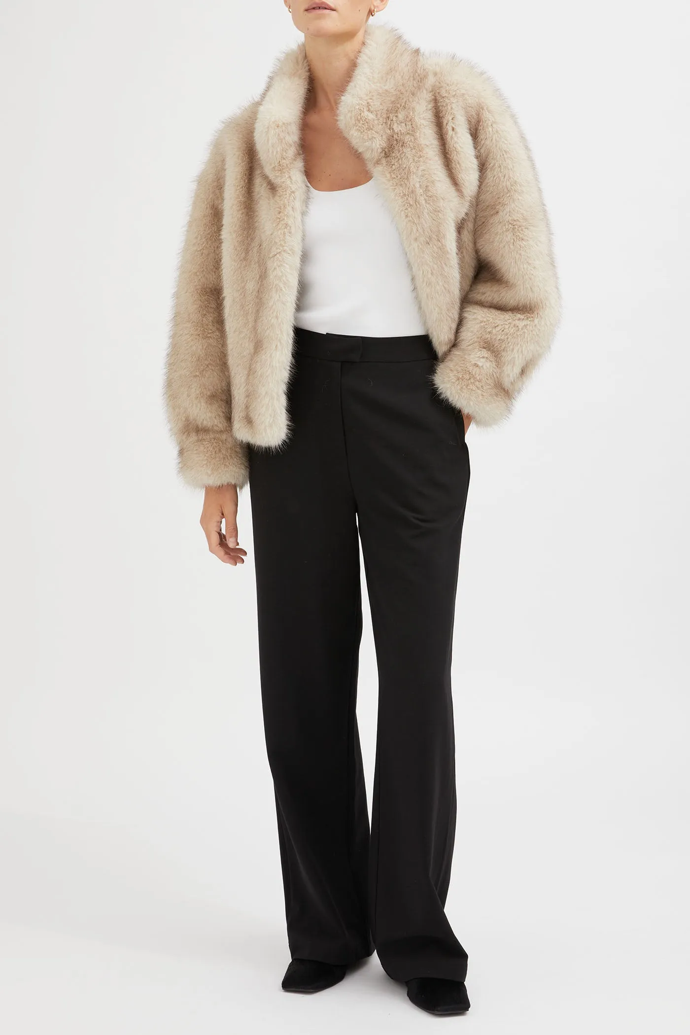 The Cocoon Fur Jacket