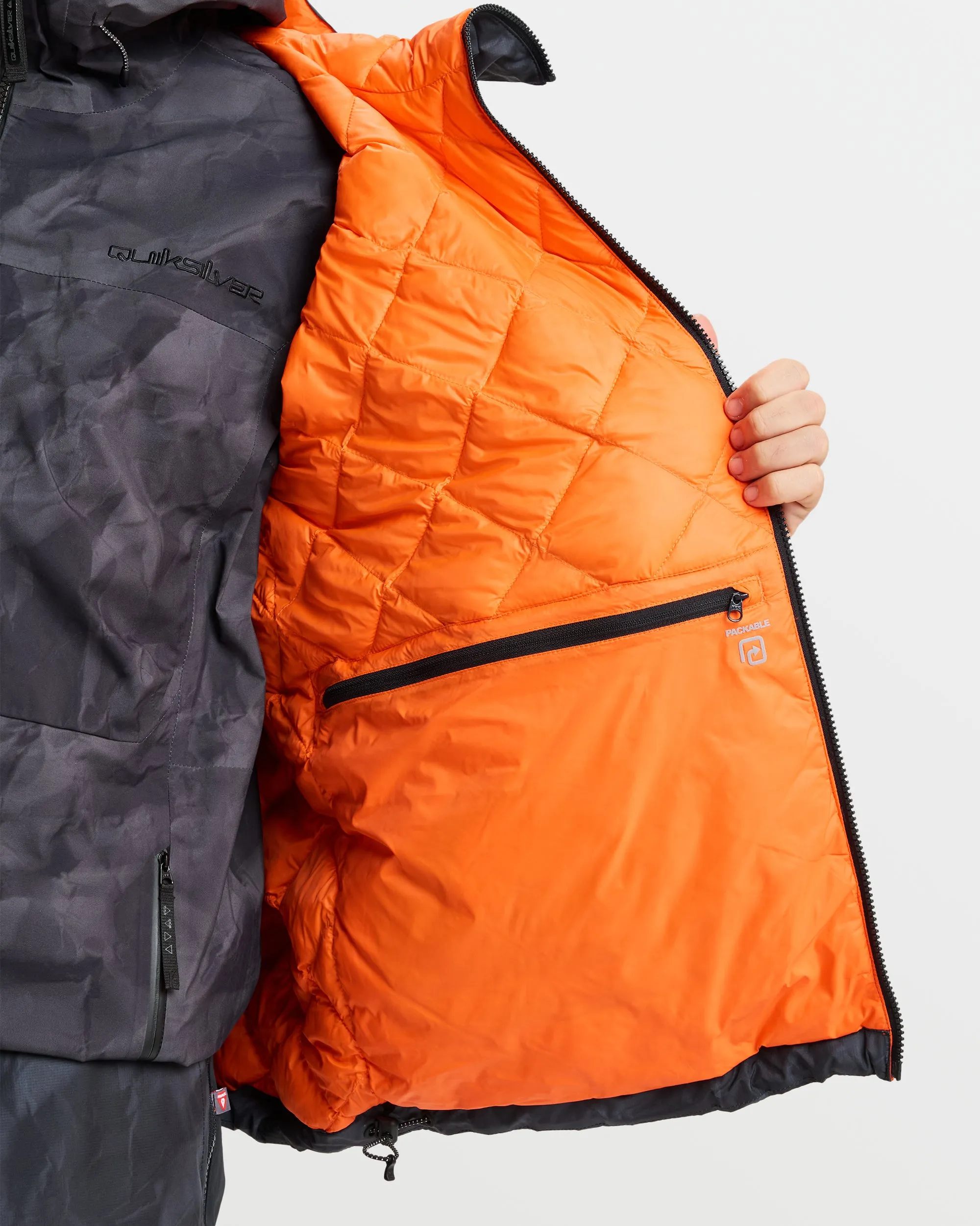 Travis Rice Expedition Insulator Jacket - Tr Black Paper