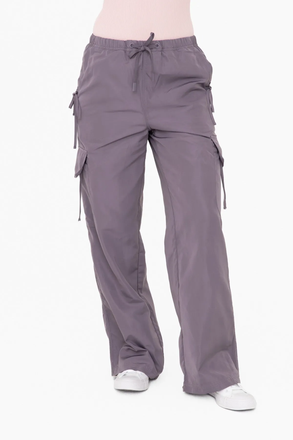 Water Resistant Satin Finish Cargo Pants
