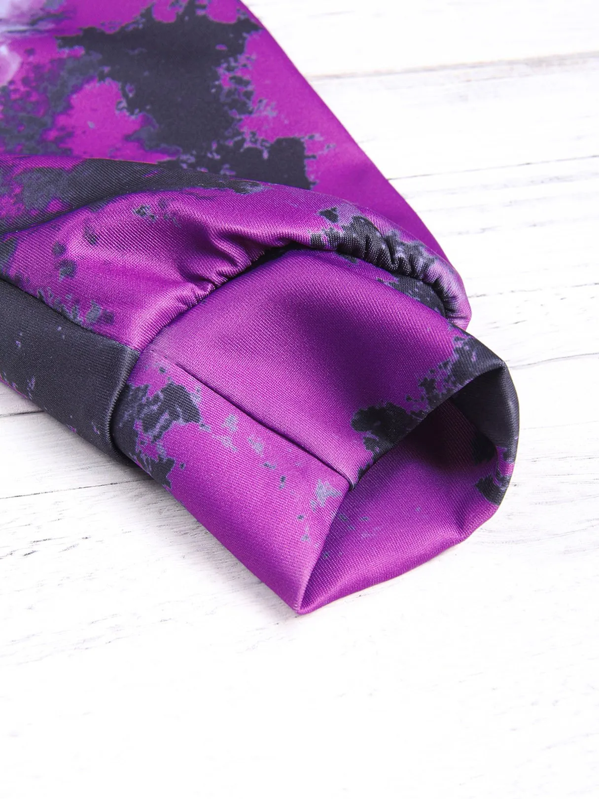 Wholesale Purple Round Neck Long Sleeve Hoodies